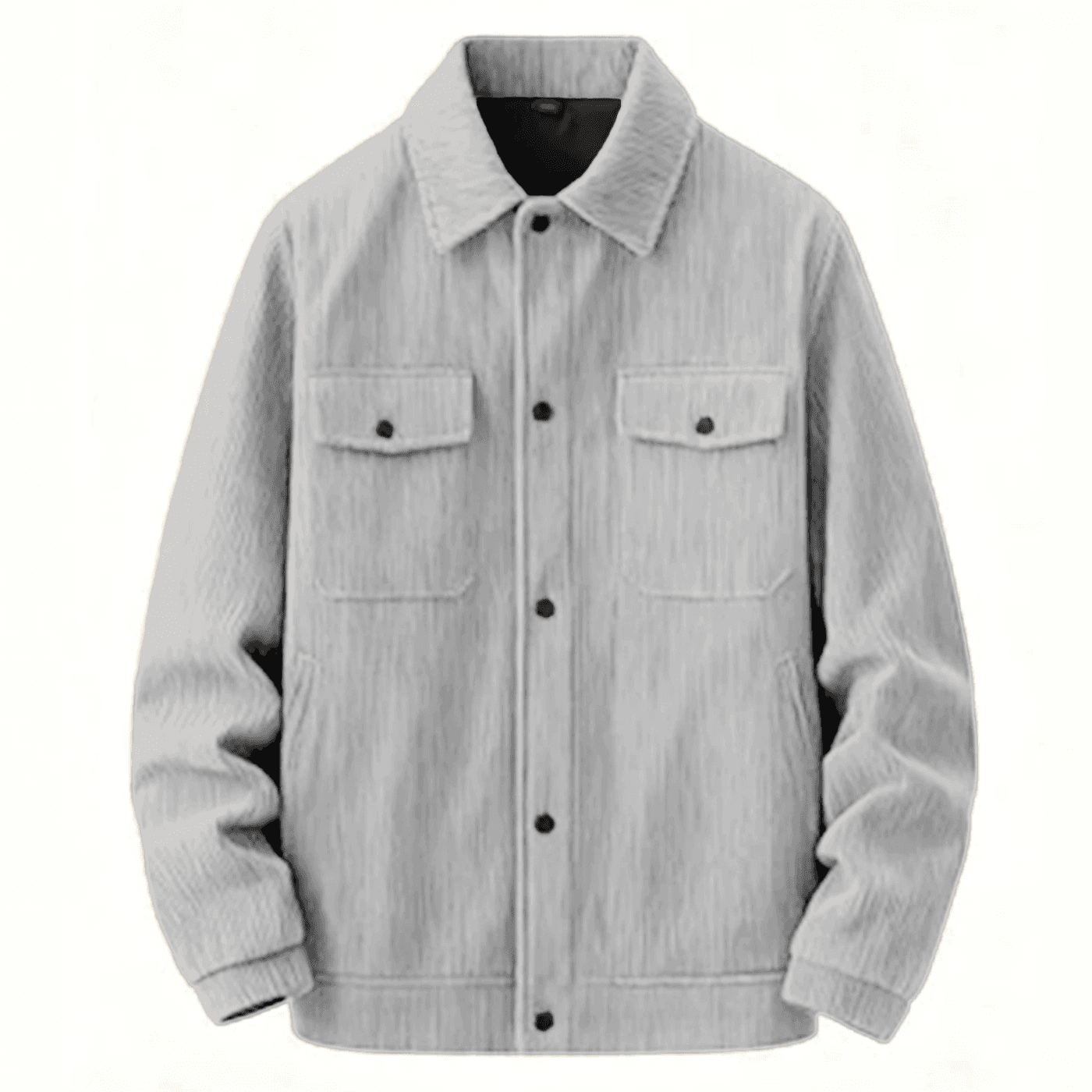 Cross-border Foreign Trade Corduroy Jacket Amazon European And American New Spring And Autumn Casual Solid Color Lapel Single-breasted Jacket For Men 4
